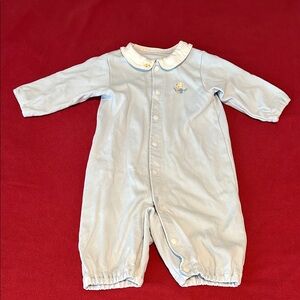 Light Blue Baby Romper